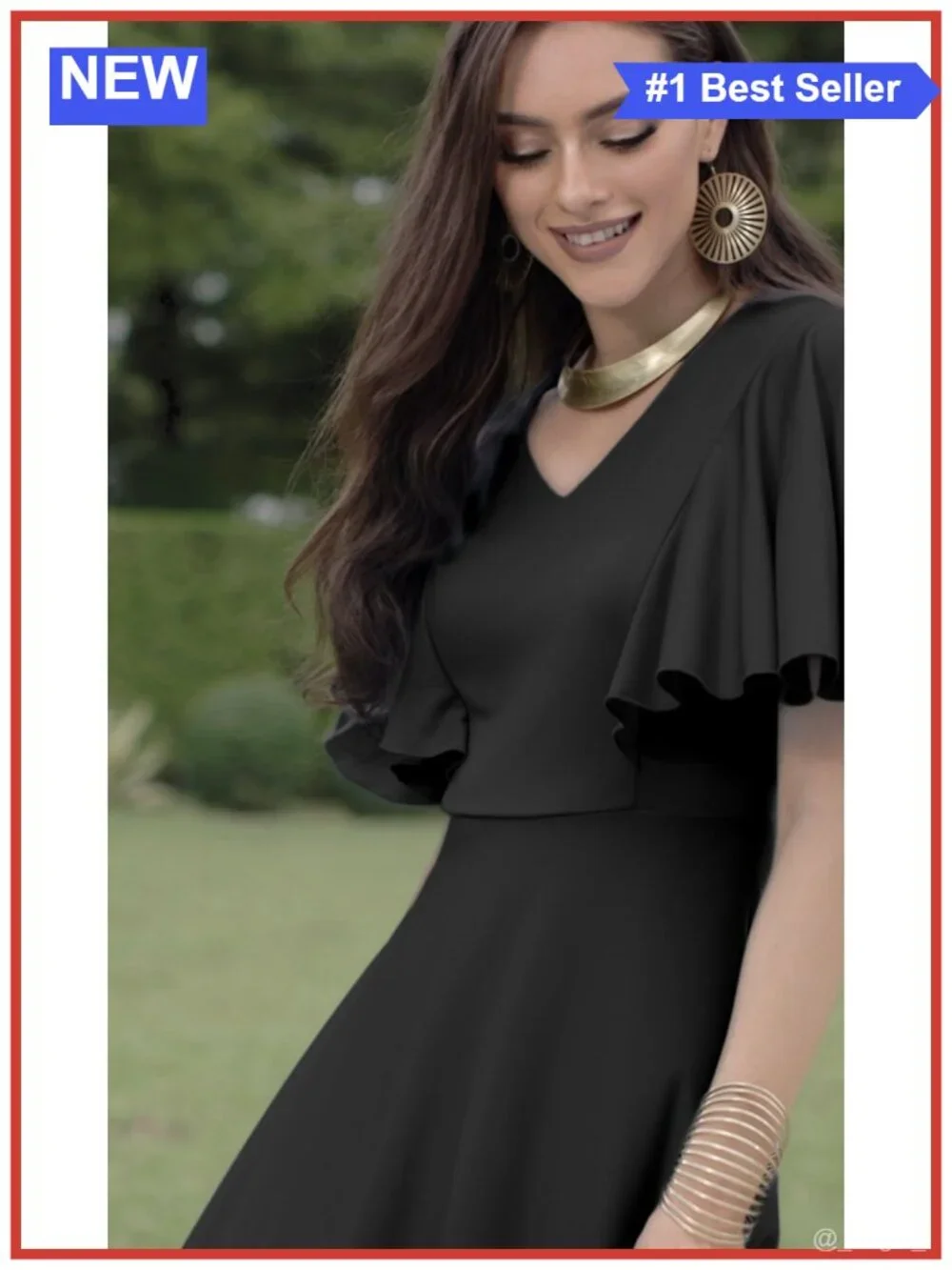 Plus Size A-line Maxi Dress Short Sleeve Chiffon Formal